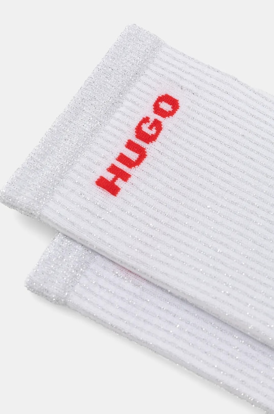 Ponožky HUGO 2-pack 50524250 bílá AW24