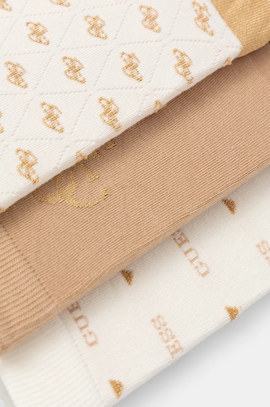 Ponožky Guess 3-pak O4BG03.KCJ20 béžová AW25