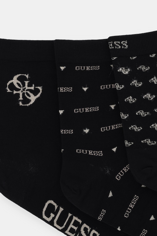 Guess skarpetki 3-pack O4BG03.KCJ20 czarny AW25