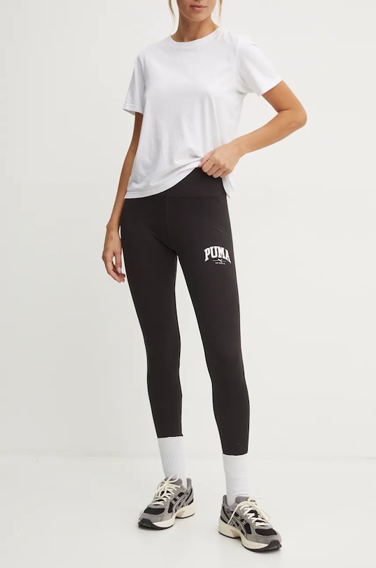 Легінси Puma з еластаном чорний 681541