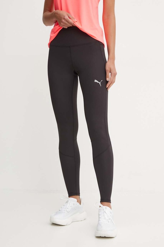 Puma leggins de antrenament tricotaj negru 681671