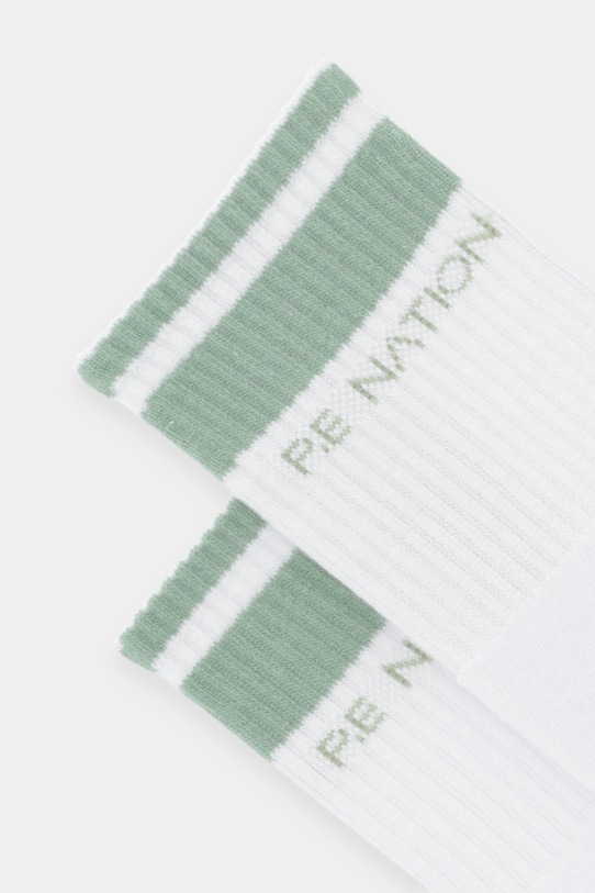 P.E Nation skarpetki Homage 243A416 biały AW25