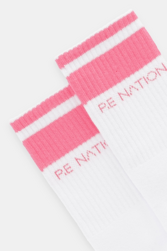 P.E Nation skarpetki Homage 243A416 biały AW25