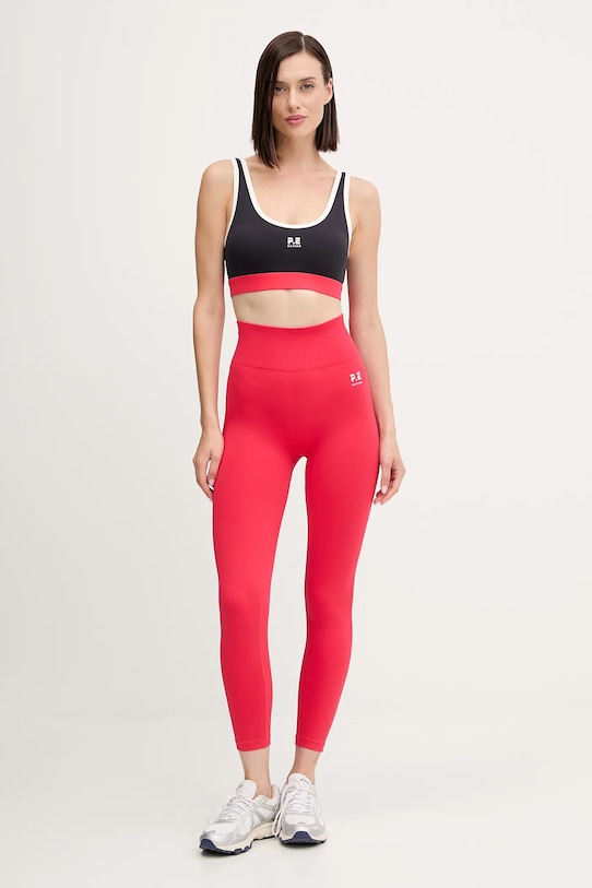 P.E Nation legginsy treningowe Restore Seamless 243G295 czerwony AW25