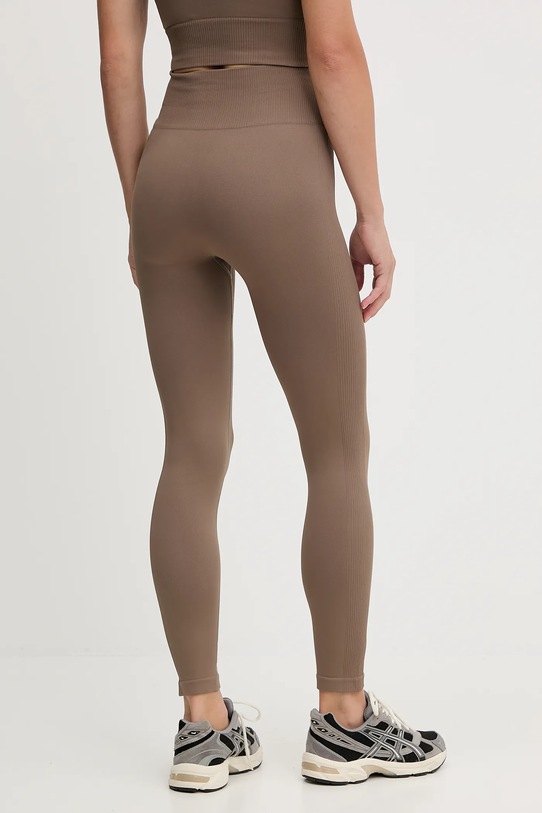 Odzież P.E Nation legginsy treningowe Restore Seamless 243G295 brązowy