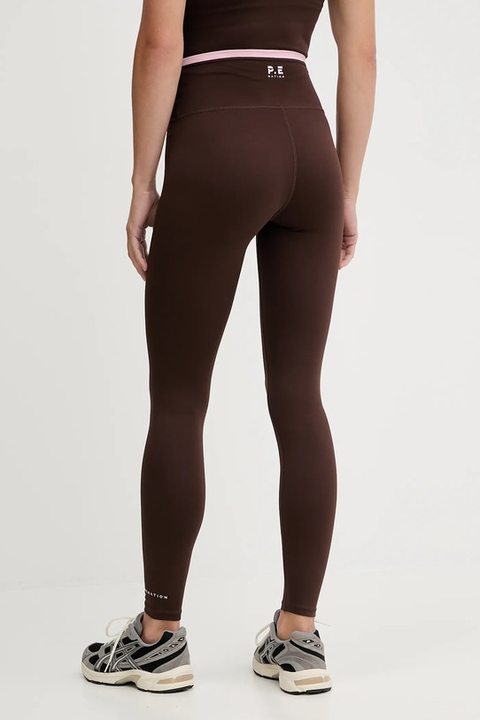 Odzież P.E Nation legginsy Vita 243G343 brązowy