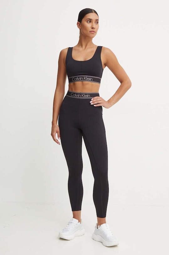 Calvin Klein Performance legginsy treningowe 00GWF4L608 czarny AW24
