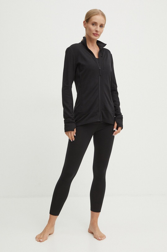 Sportske tajice Icebreaker Merino 260 Fastray II IB0A56XI0011 crna AW24