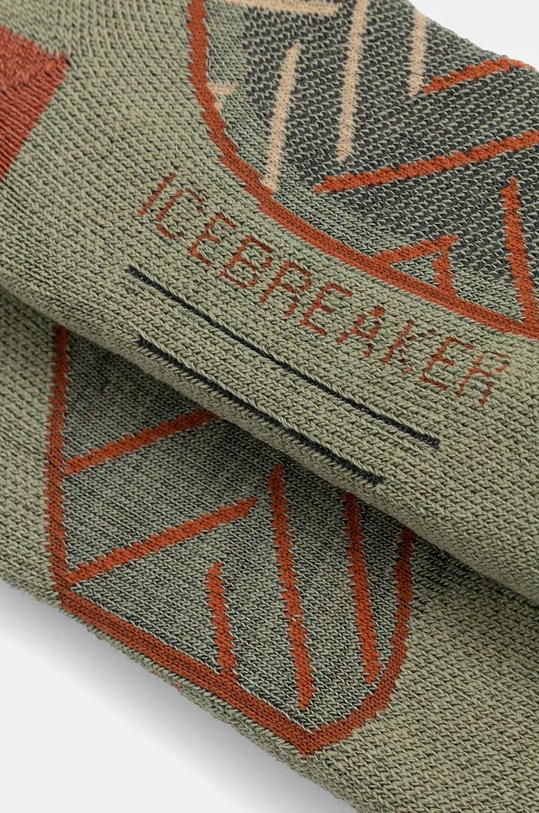 Icebreaker sosete Hike+ Medium Crew Sunrise IB10443705Z1 verde AW24