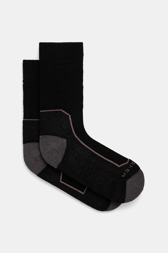 Icebreaker sosete Hike+ Medium Crew negru IB1050972721