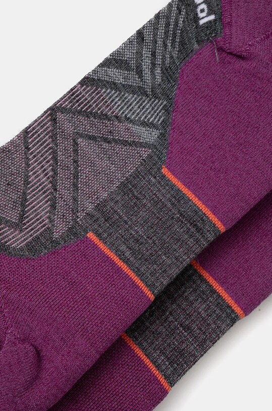 Smartwool skarpetki Run Targeted Cushion Low SW001671 fioletowy SS25