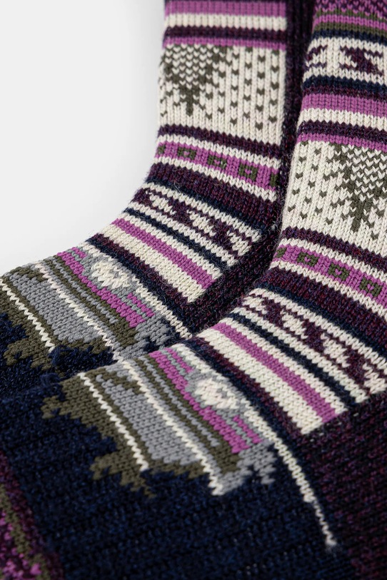 Smartwool sosete Everyday Cozy Say It Ain't Snow SW002626 violet AW24