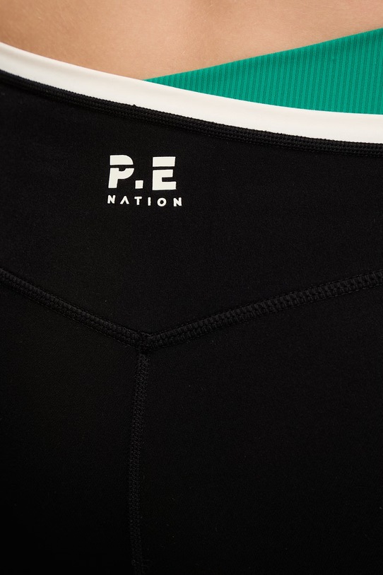 P.E Nation legginsy treningowe Status czarny 244G242