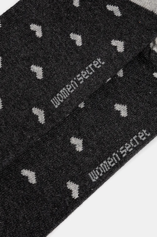 Ponožky women'secret 5978887 černá AW24