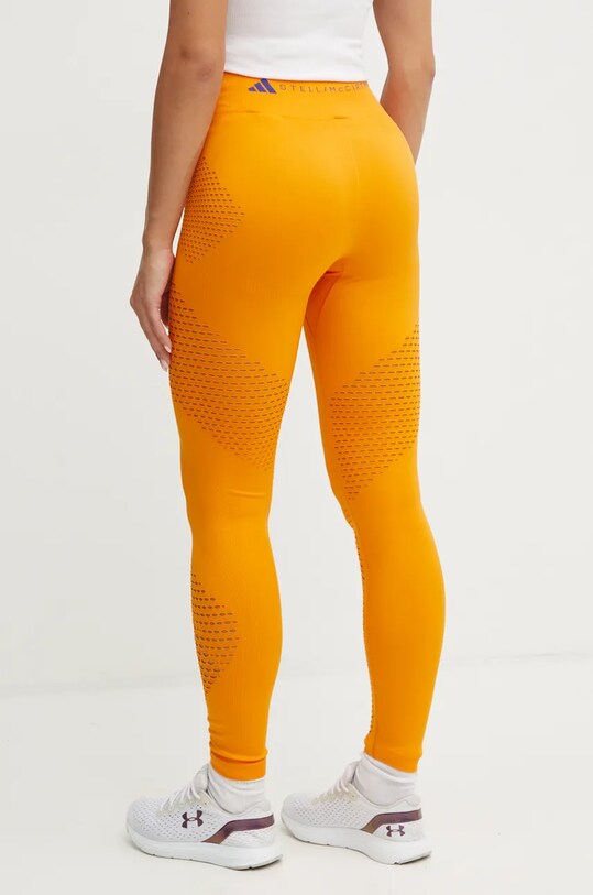 Odzież adidas by Stella McCartney legginsy TrueStrenght IV9190 pomarańczowy