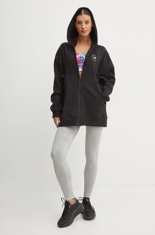 adidas by Stella McCartney legginsy TrueStrenght IW3109 szary AW24