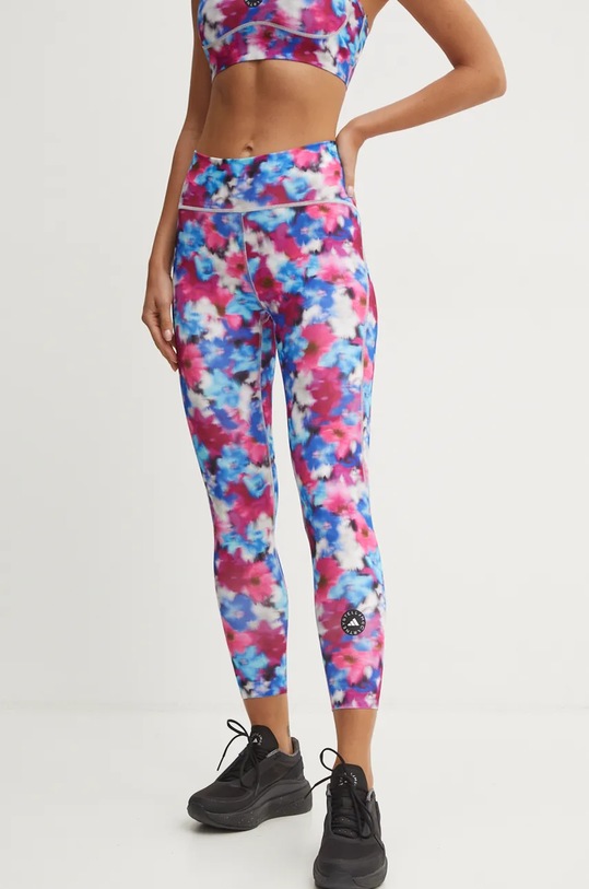Тренировочные леггинсы adidas by Stella McCartney TruePurpose с эластаном голубой IW6349