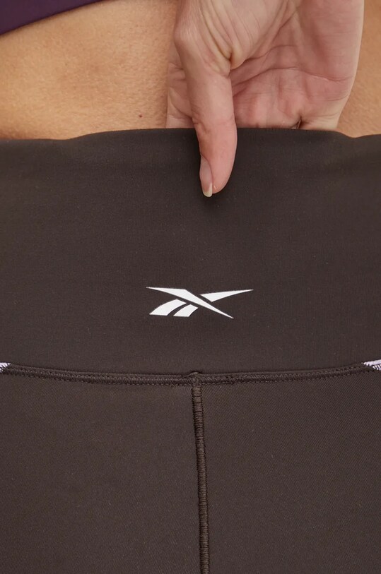 Tajice za trening Reebok LUX Colorblock smeđa 100205612