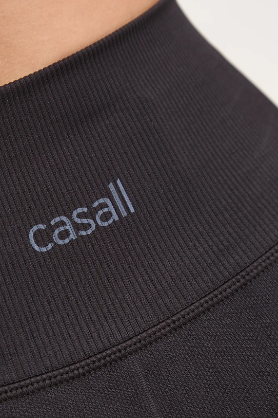 Легінси для йоги Casall Scallop чорний 24241.