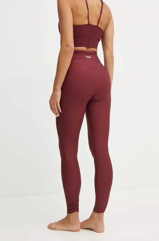 Îmbrăcăminte Casall jambiere de yoga Crease 24242 burgundia