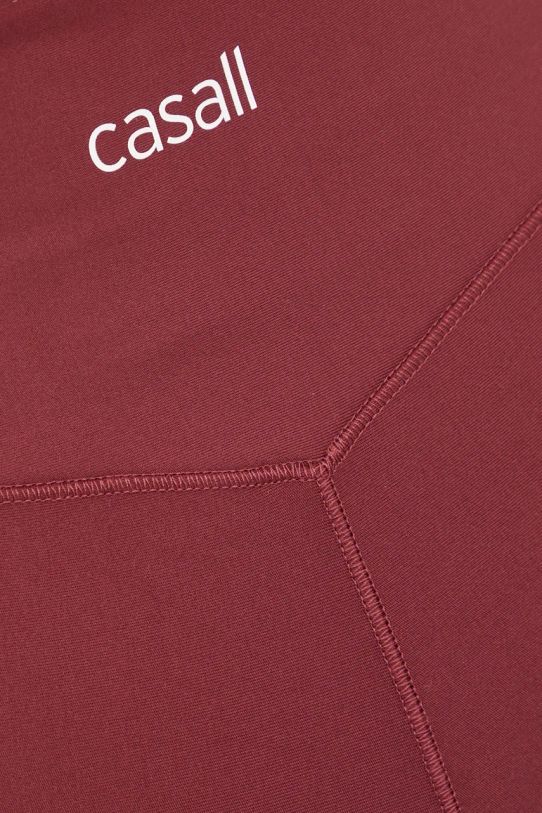 Casall jambiere de yoga Crease burgundia 24242