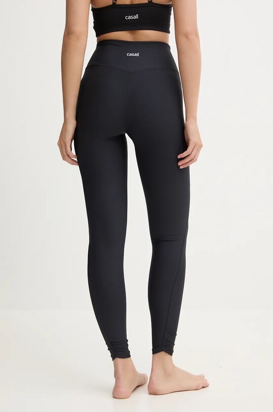 Odzież Casall legginsy do jogi Crease 24242 czarny