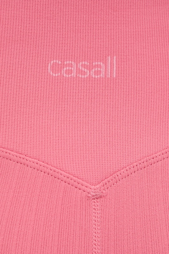 Тренировочные леггинсы Casall Multi Rib розовый 24160.