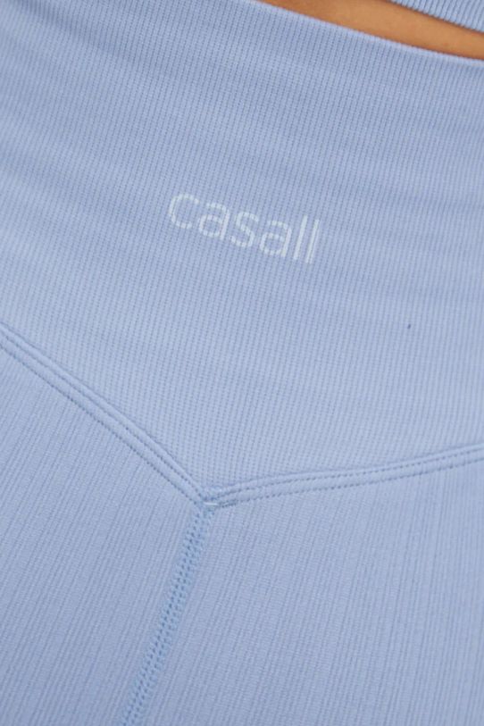 Casall legginsy treningowe Multi Rib niebieski 24160.