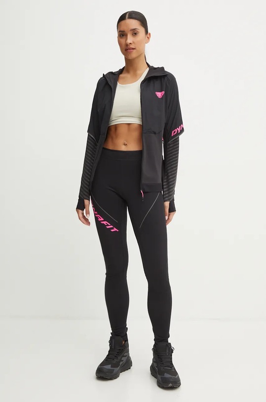 Dynafit leggins sportivi Winter Running 08.0000070945 nero AW24