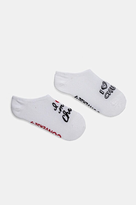 Converse sosete 2-pack sosete scurte alb E1305W.2001