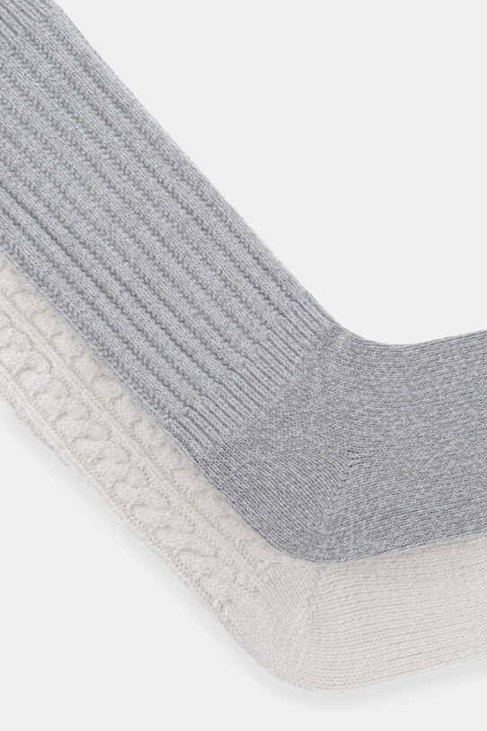 Hollister Co. sosete 2-pack KI354.4035.112 gri AW24