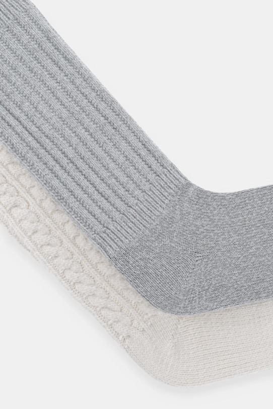 Ponožky Hollister Co. 2-pak KI354.4035.112 sivá AW24