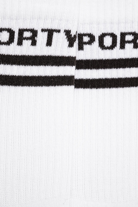 Шкарпетки Sporty & Rich Bold Logo AC034512308WH01 білий AW24