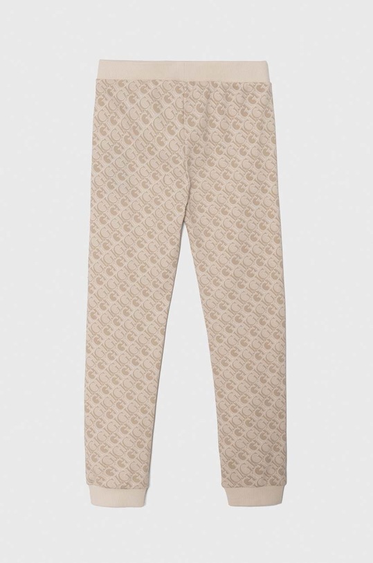 Detské bavlnené tepláky Guess J4YQ11.KA6R4.9BYH béžová AW24