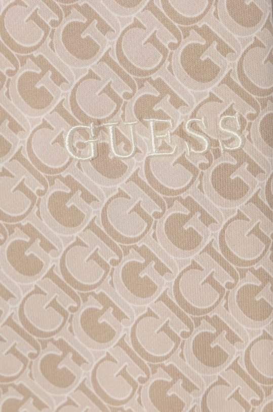 Dievča Detské bavlnené tepláky Guess J4YQ11.KA6R4.9BYH béžová