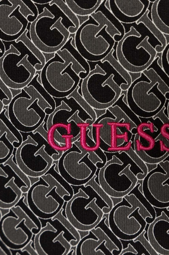 Dievča Detské bavlnené tepláky Guess J4YQ11.KA6R4.9BYH čierna