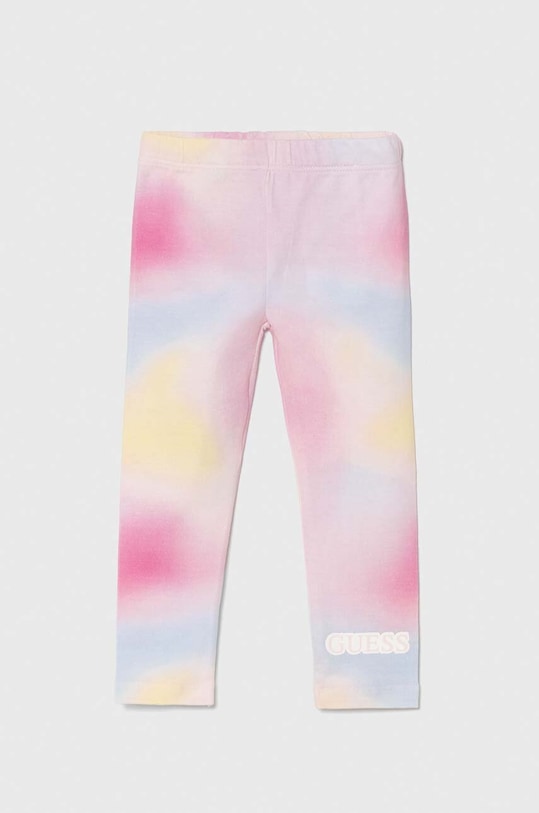 Detské legíny Guess s elastanom ružová K4YB01.J1313.9BYH