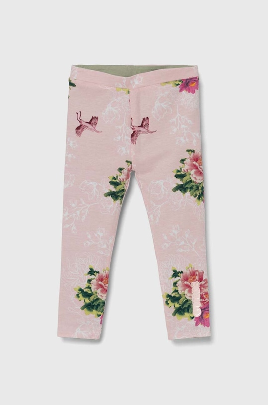 Guess legginsy dwustronne dziecięce wzorzyste pomarańczowy K4YB03.K6YW3.9BYH