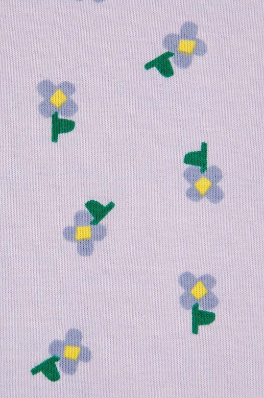 Легінси для немовлят Bobo Choses Pansy Flower 224AB051 фіолетовий AW24