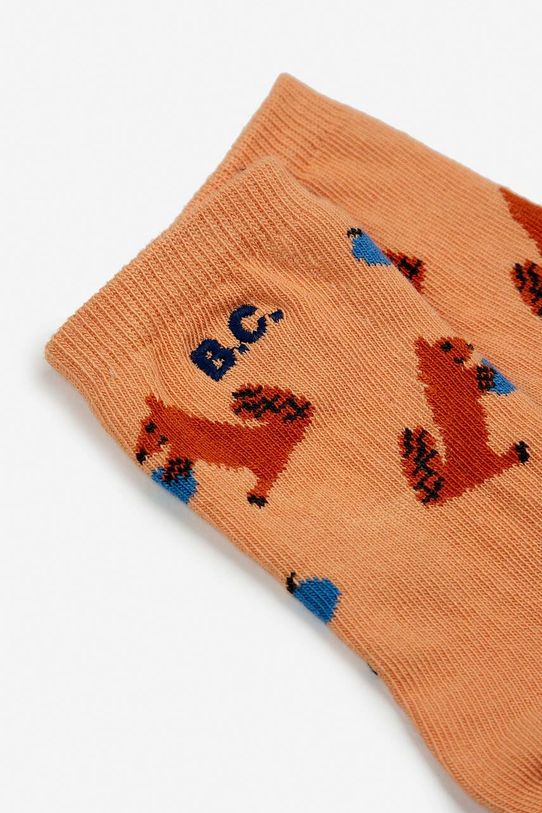 Bobo Choses sosete copii Hungry Squirrel 224AH009 portocaliu AW24