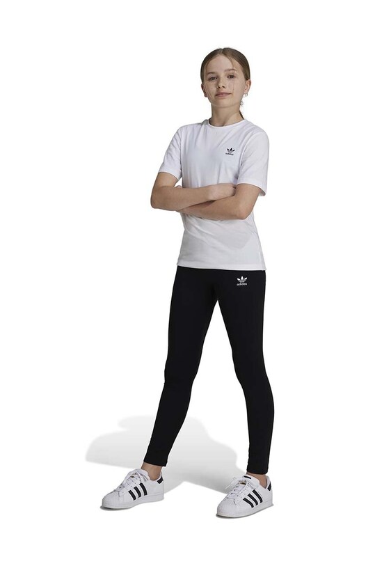 adidas Originals leggins copii tricotaj negru IW3504
