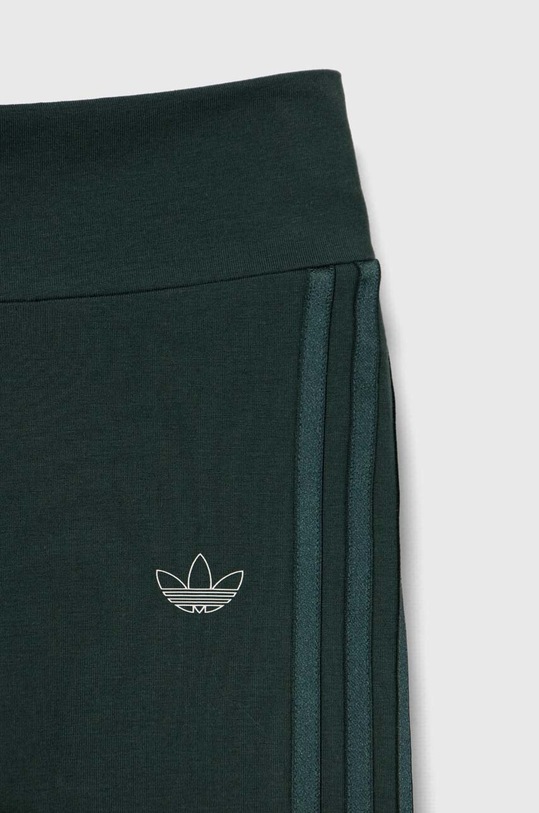 adidas Originals legginsy dziecięce zielony IY9542
