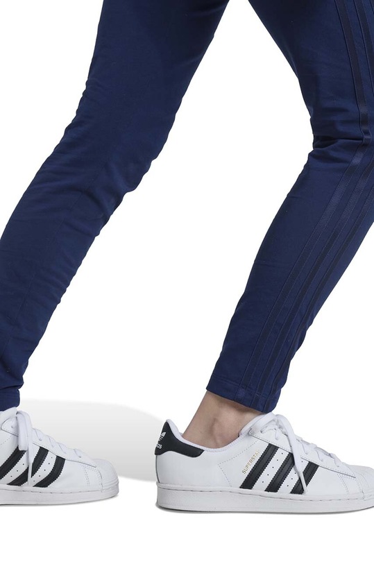 adidas Originals legginsy dziecięce LEGGINGS IZ4550 granatowy