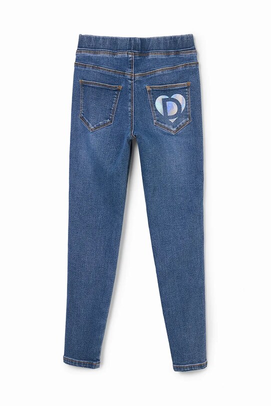 Fete Desigual leggins copii 24WGKD01 albastru