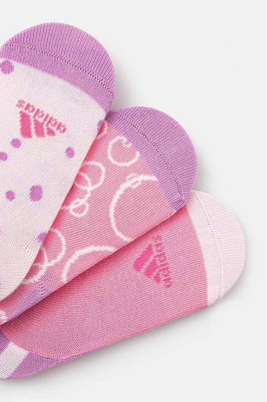 adidas Performance skarpety dziecięce KIDS GRF 3PP 3-pack IY2673 różowy AW24