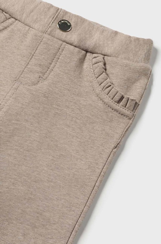 Mayoral legginsy dziecięce 560.4G.Baby.9BYH beżowy AW24