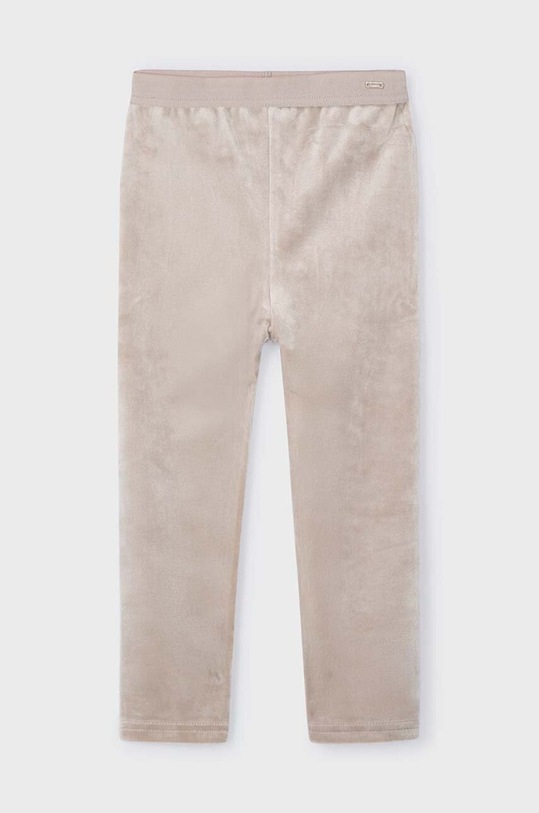 Mayoral legginsy dziecięce z elastanem beżowy 712.6H.Mini.9BYH