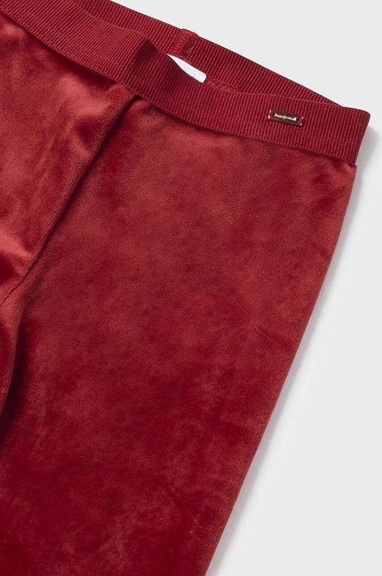 Mayoral legginsy dziecięce 727.4C.Baby.9BYH czerwony AW24