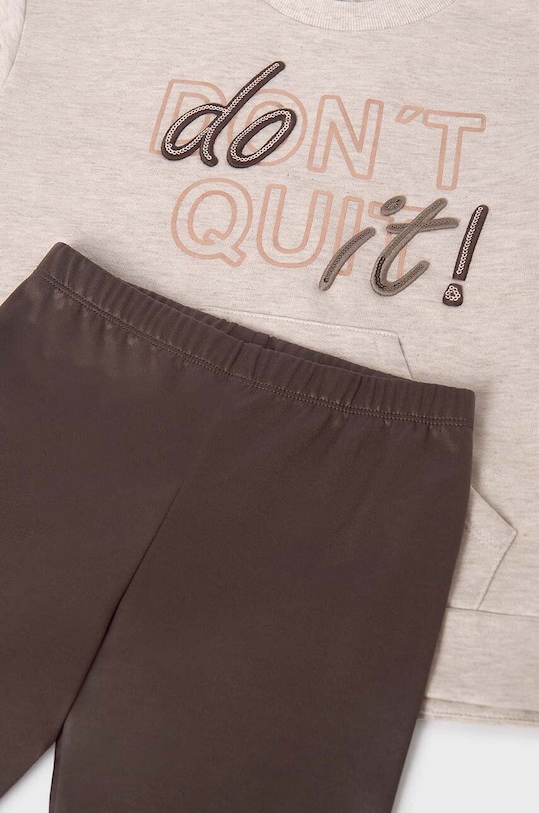 Παιδικό φούτερ και κολάν Mayoral 7753.8C.Junior.9BYH καφέ AW24