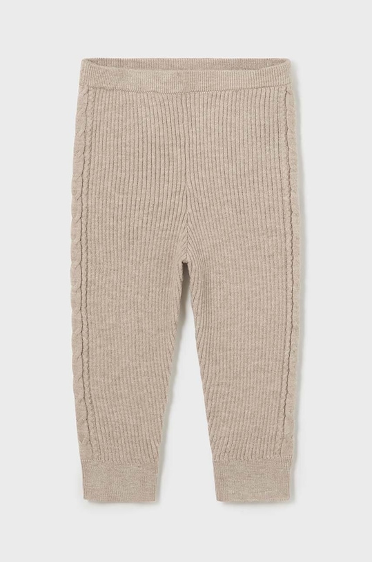 Detské legíny Mayoral pletenina béžová 10764.4F.Baby.9BYH